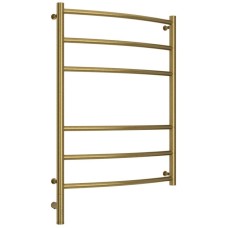 Полотенцесушитель электрический 800х600 состаренная латунь МЭМ левый Сунержа Галант 3.0 051-5800-8060