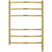 Полотенцесушитель электрический 800х600 золотой МЭМ правый Сунержа Галант 3.0 03-5801-8060