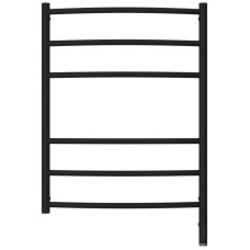 Полотенцесушитель электрический 800х600 черный матовый МЭМ правый Сунержа Галант 3.0 31-5801-8060