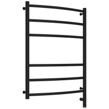 Полотенцесушитель электрический 800х600 черный матовый МЭМ правый Сунержа Галант 3.0 31-5801-8060