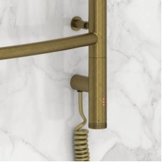 Полотенцесушитель электрический 800х600 состаренная бронза МЭМ правый Сунержа Галант 3.0 05-5801-8060