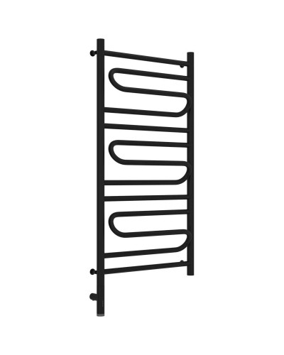 Полотенцесушитель электрический 1000х500 черный матовый МЭМ левый Сунержа Элегия 3.0 31-5818-1050
