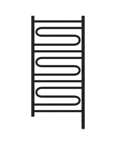 Полотенцесушитель электрический 1000х500 черный матовый МЭМ правый Сунержа Элегия 3.0 31-5819-1050