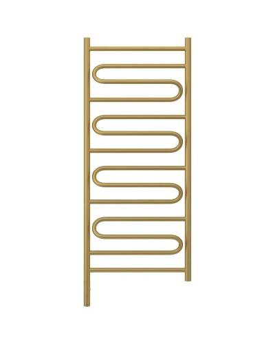 Полотенцесушитель электрический 1200х400 золотой матовый МЭМ левый Сунержа Элегия 3.0 032-5818-1240