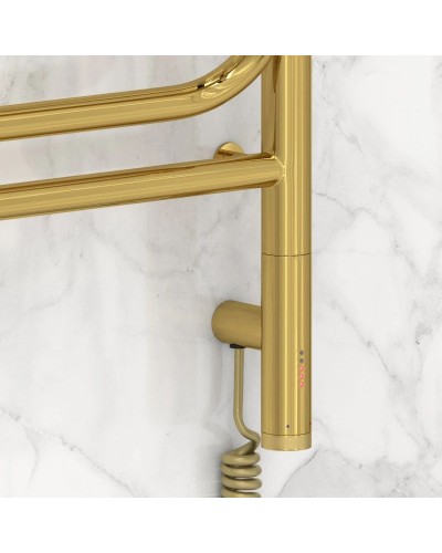 Полотенцесушитель электрический 1200х400 золотой МЭМ правый Сунержа Элегия 3.0 03-5819-1240