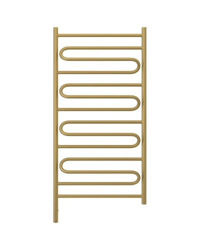 Полотенцесушитель электрический 1200х600 золотой матовый МЭМ левый Сунержа Элегия 3.0 032-5818-1260