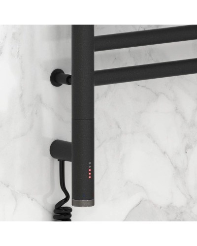 Полотенцесушитель электрический 1200х600 темный титан муар МЭМ левый Сунержа Элегия 3.0 15-5818-1260