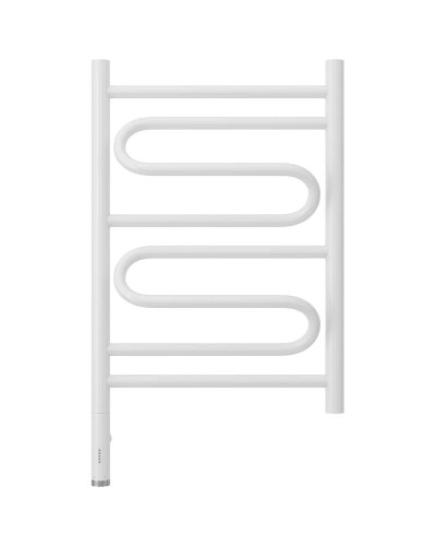 Полотенцесушитель электрический 600х400 белый глянец МЭМ левый Сунержа Элегия 3.0 12-5818-6040
