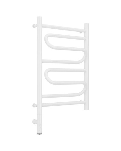 Полотенцесушитель электрический 600х400 белый глянец МЭМ левый Сунержа Элегия 3.0 12-5818-6040