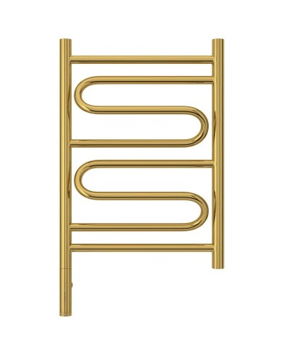 Полотенцесушитель электрический 600х400 золотой МЭМ левый Сунержа Элегия 3.0 03-5818-6040