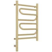 Полотенцесушитель электрический 600х400 шампань матовая МЭМ левый Сунержа Элегия 3.0 022-5818-6040