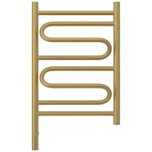 Полотенцесушитель электрический 600х400 золотой матовый МЭМ левый Сунержа Элегия 3.0 032-5818-6040
