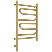 Полотенцесушитель электрический 600х400 золотой матовый МЭМ левый Сунержа Элегия 3.0 032-5818-6040