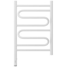 Полотенцесушитель электрический 600х400 белый матовый МЭМ левый Сунержа Элегия 3.0 30-5818-6040