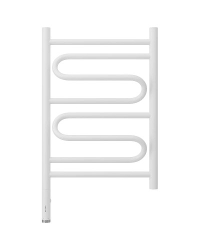 Полотенцесушитель электрический 600х400 белый матовый МЭМ левый Сунержа Элегия 3.0 30-5818-6040