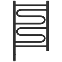 Полотенцесушитель электрический 600х400 темный титан муар МЭМ левый Сунержа Элегия 3.0 15-5818-6040