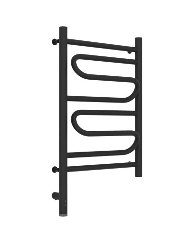 Полотенцесушитель электрический 600х400 темный титан муар МЭМ левый Сунержа Элегия 3.0 15-5818-6040