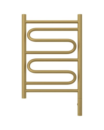 Полотенцесушитель электрический 600х400 золотой матовый МЭМ правый Сунержа Элегия 3.0 032-5819-6040