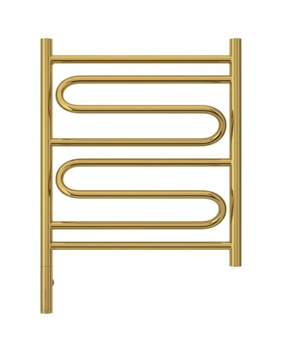 Полотенцесушитель электрический 600х500 золотой МЭМ левый Сунержа Элегия 3.0 03-5818-6050