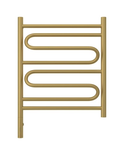 Полотенцесушитель электрический 600х500 золотой матовый МЭМ левый Сунержа Элегия 3.0 032-5818-6050