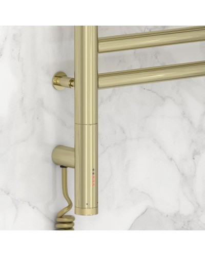 Полотенцесушитель электрический 600х500 шампань МЭМ левый Сунержа Элегия 3.0 020-5818-6050