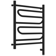 Полотенцесушитель электрический 600х500 черный матовый МЭМ правый Сунержа Элегия 3.0 31-5819-6050