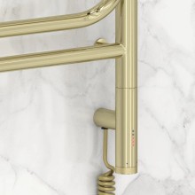 Полотенцесушитель электрический 600х500 шампань МЭМ правый Сунержа Элегия 3.0 020-5819-6050