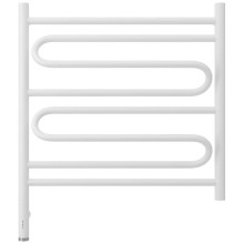 Полотенцесушитель электрический 600х600 белый матовый МЭМ левый Сунержа Элегия 3.0 30-5818-6060
