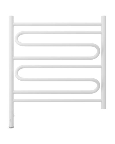 Полотенцесушитель электрический 600х600 белый матовый МЭМ левый Сунержа Элегия 3.0 30-5818-6060