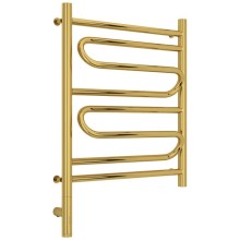 Полотенцесушитель электрический 600х600 золотой МЭМ левый Сунержа Элегия 3.0 03-5818-6060