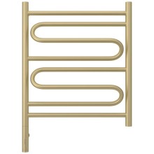 Полотенцесушитель электрический 600х600 шампань матовая МЭМ левый Сунержа Элегия 3.0 022-5818-6060