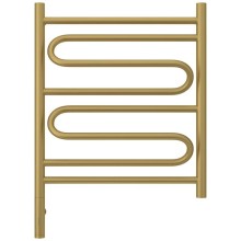 Полотенцесушитель электрический 600х600 золотой матовый МЭМ левый Сунержа Элегия 3.0 032-5818-6060