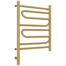 Полотенцесушитель электрический 600х600 золотой матовый МЭМ левый Сунержа Элегия 3.0 032-5818-6060