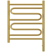 Полотенцесушитель электрический 600х600 золотой МЭМ правый Сунержа Элегия 3.0 03-5819-6060
