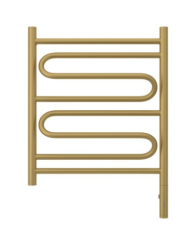 Полотенцесушитель электрический 600х600 золотой матовый МЭМ правый Сунержа Элегия 3.0 032-5819-6060