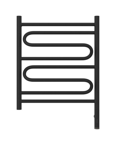 Полотенцесушитель электрический 600х600 темный титан муар МЭМ правый Сунержа Элегия 3.0 15-5819-6060