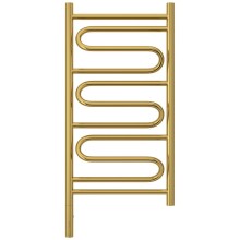 Полотенцесушитель электрический 800х400 золотой МЭМ левый Сунержа Элегия 3.0 03-5818-8040