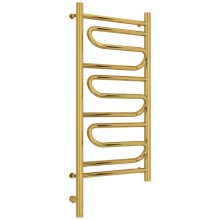 Полотенцесушитель электрический 800х400 золотой МЭМ левый Сунержа Элегия 3.0 03-5818-8040