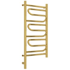 Полотенцесушитель электрический 800х400 золотой МЭМ левый Сунержа Элегия 3.0 03-5818-8040