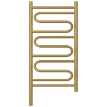 Полотенцесушитель электрический 800х400 золотой матовый МЭМ левый Сунержа Элегия 3.0 032-5818-8040