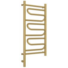 Полотенцесушитель электрический 800х400 золотой матовый МЭМ левый Сунержа Элегия 3.0 032-5818-8040
