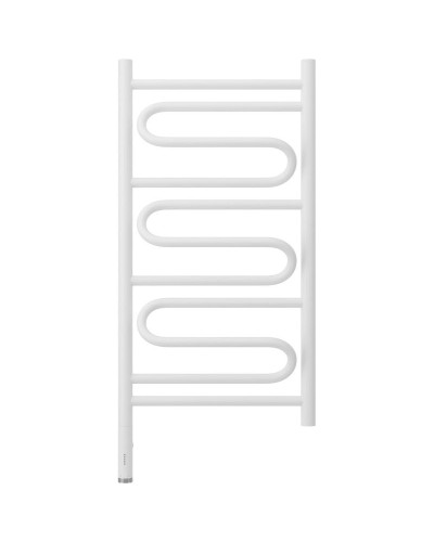 Полотенцесушитель электрический 800х400 белый матовый МЭМ левый Сунержа Элегия 3.0 30-5818-8040