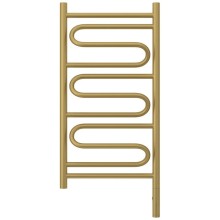 Полотенцесушитель электрический 800х400 золотой матовый МЭМ правый Сунержа Элегия 3.0 032-5819-8040