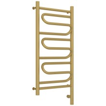 Полотенцесушитель электрический 800х400 золотой матовый МЭМ правый Сунержа Элегия 3.0 032-5819-8040