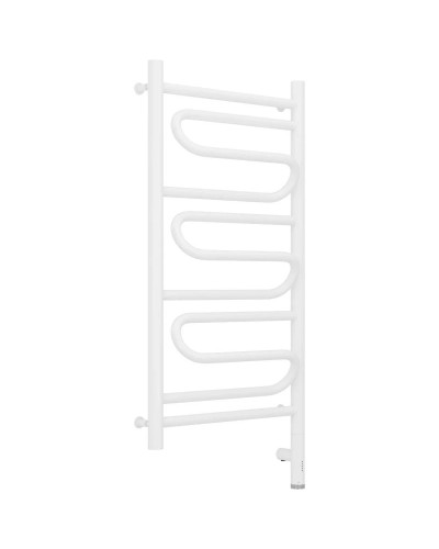 Полотенцесушитель электрический 800х400 белый матовый МЭМ правый Сунержа Элегия 3.0 30-5819-8040