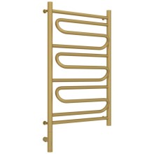 Полотенцесушитель электрический 800х500 золотой матовый МЭМ левый Сунержа Элегия 3.0 032-5818-8050
