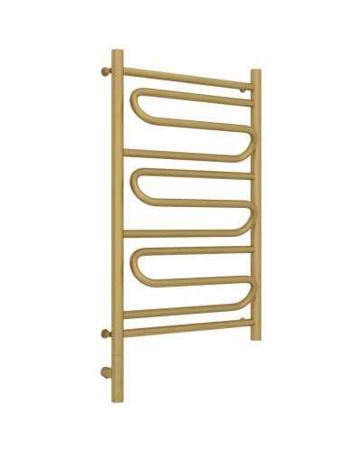 Полотенцесушитель электрический 800х500 золотой матовый МЭМ левый Сунержа Элегия 3.0 032-5818-8050