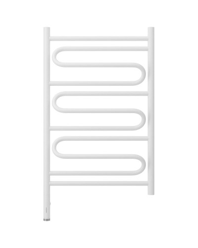 Полотенцесушитель электрический 800х500 белый матовый МЭМ левый Сунержа Элегия 3.0 30-5818-8050