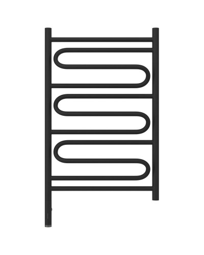Полотенцесушитель электрический 800х500 темный титан муар МЭМ левый Сунержа Элегия 3.0 15-5818-8050
