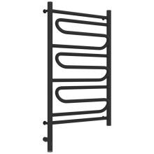 Полотенцесушитель электрический 800х500 темный титан муар МЭМ левый Сунержа Элегия 3.0 15-5818-8050